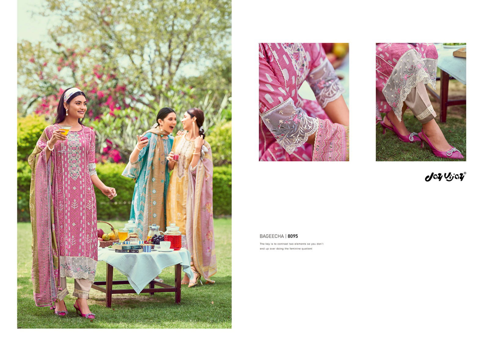 New And Now Vol 9 By Jay Vijay Designer Salwar Suits Catalog